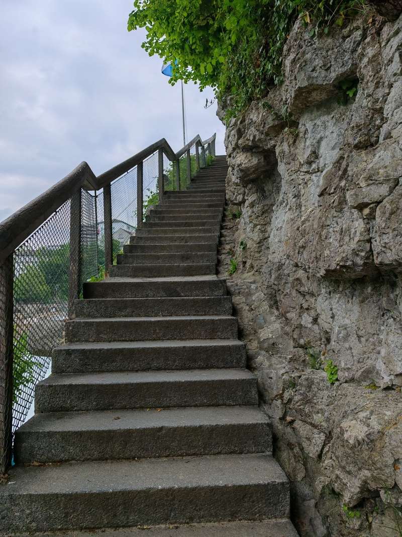 Schody na tretiu vyhliadku