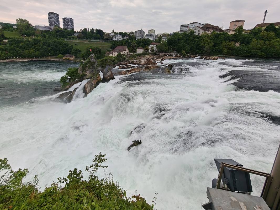 Rýnske vodopády - tretia vyhliadka