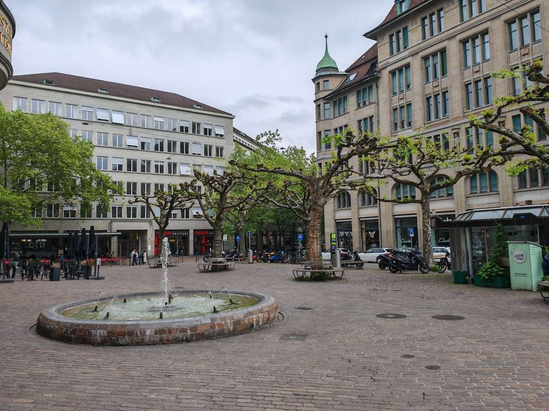 Brunnen Werdmühleplatz