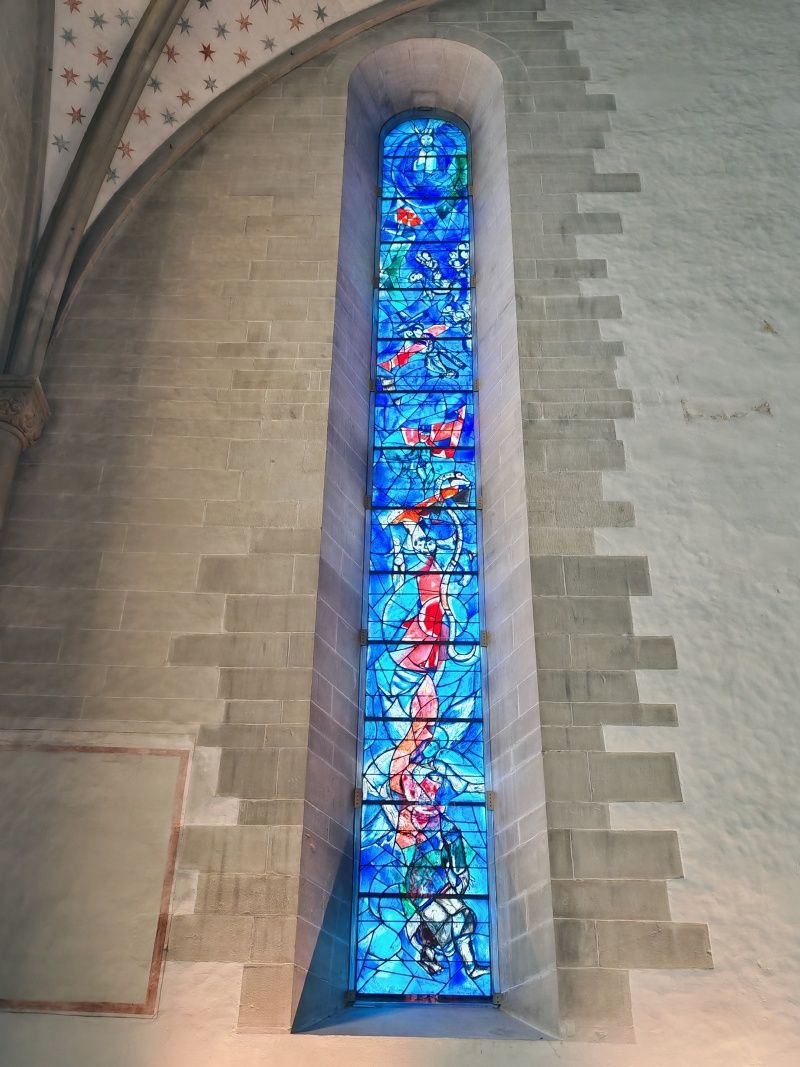 Fraumünster - Chagallove okná