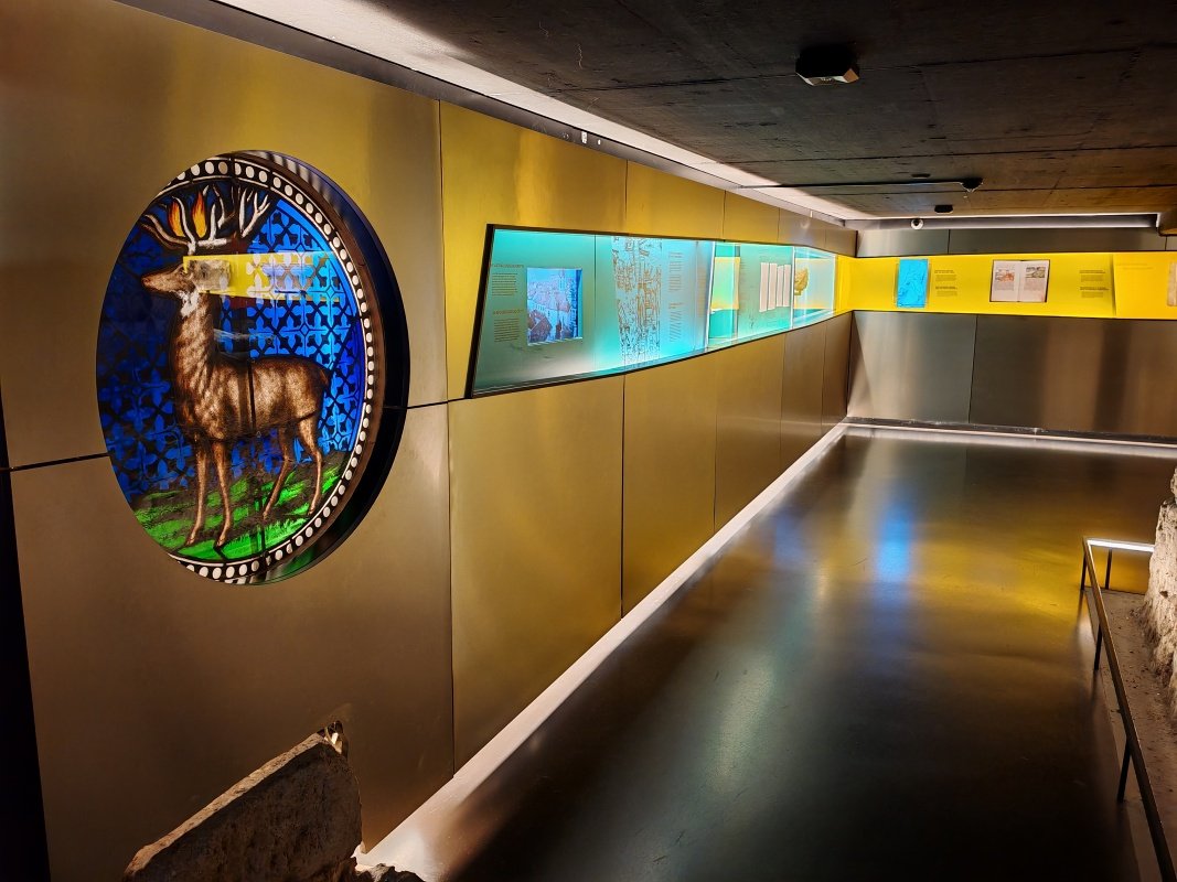 Fraumünster - múzeum v krypte