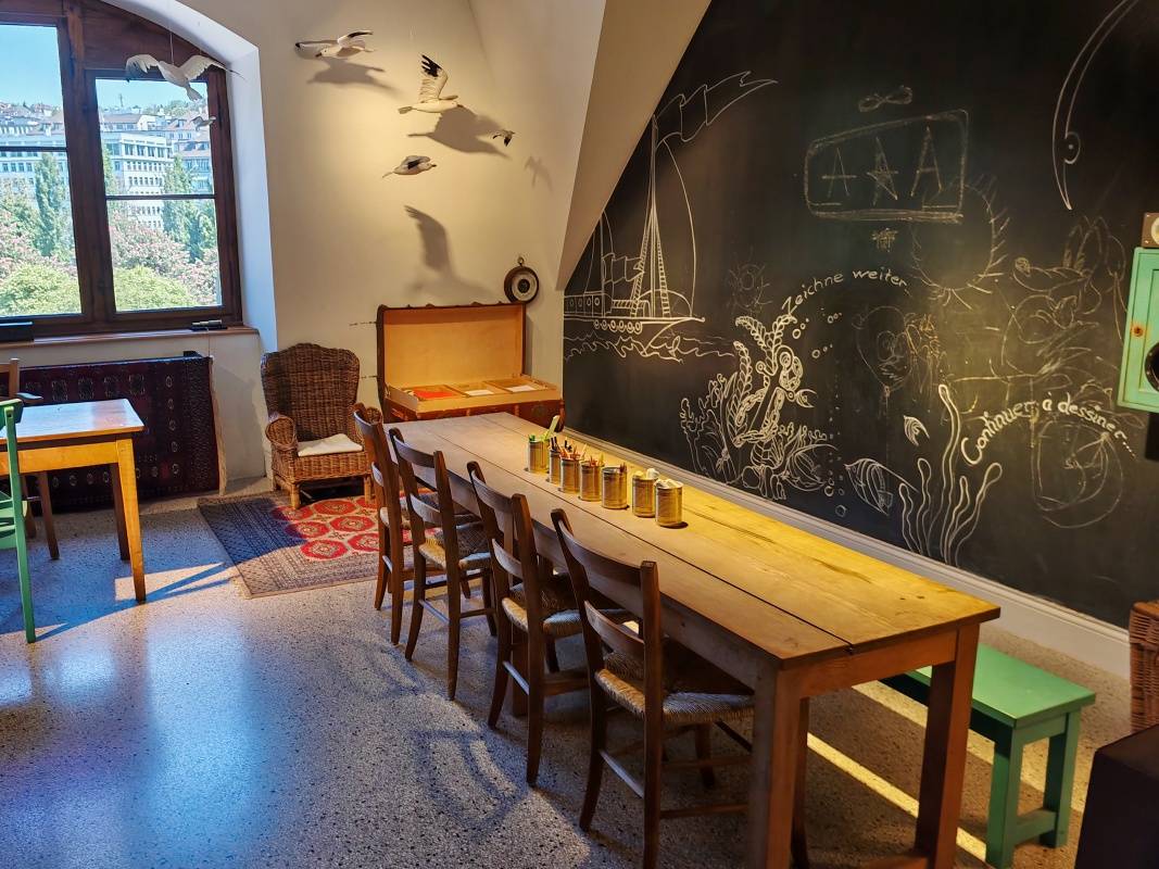 Landesmuseum - detský kútik