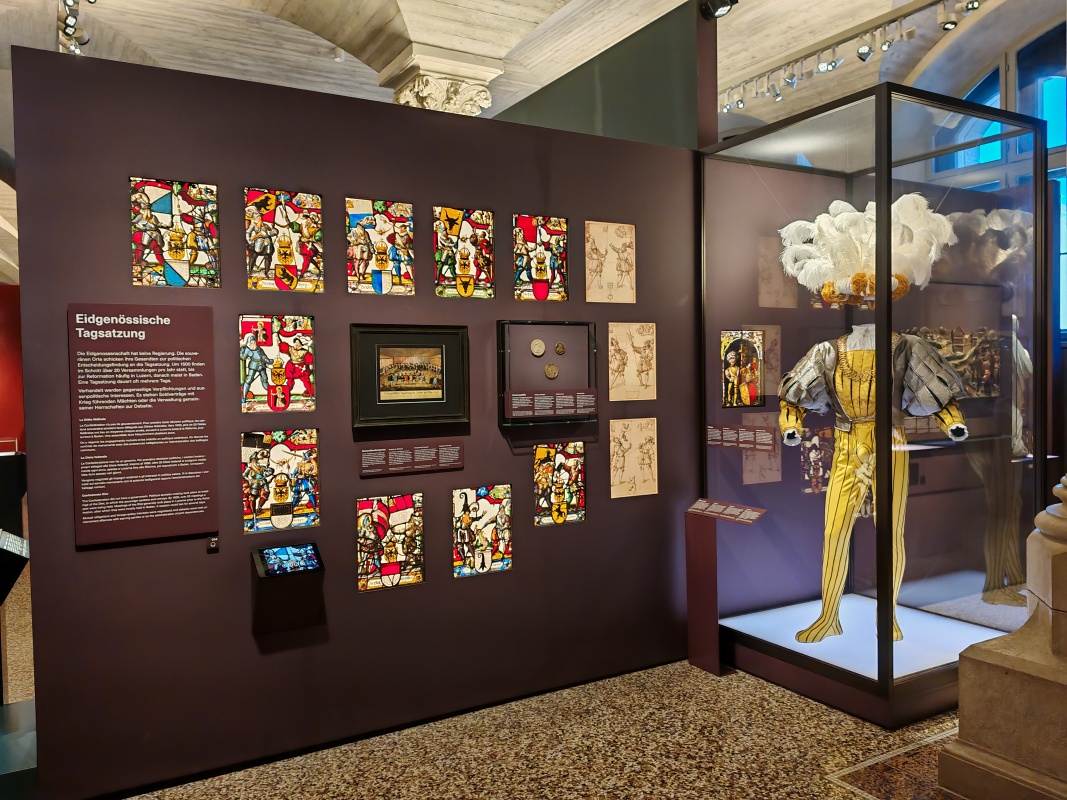 Landesmuseum - zbierky na prízemí