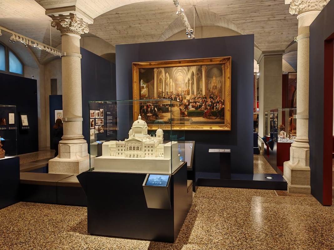 Landesmuseum - zbierky na prízemí